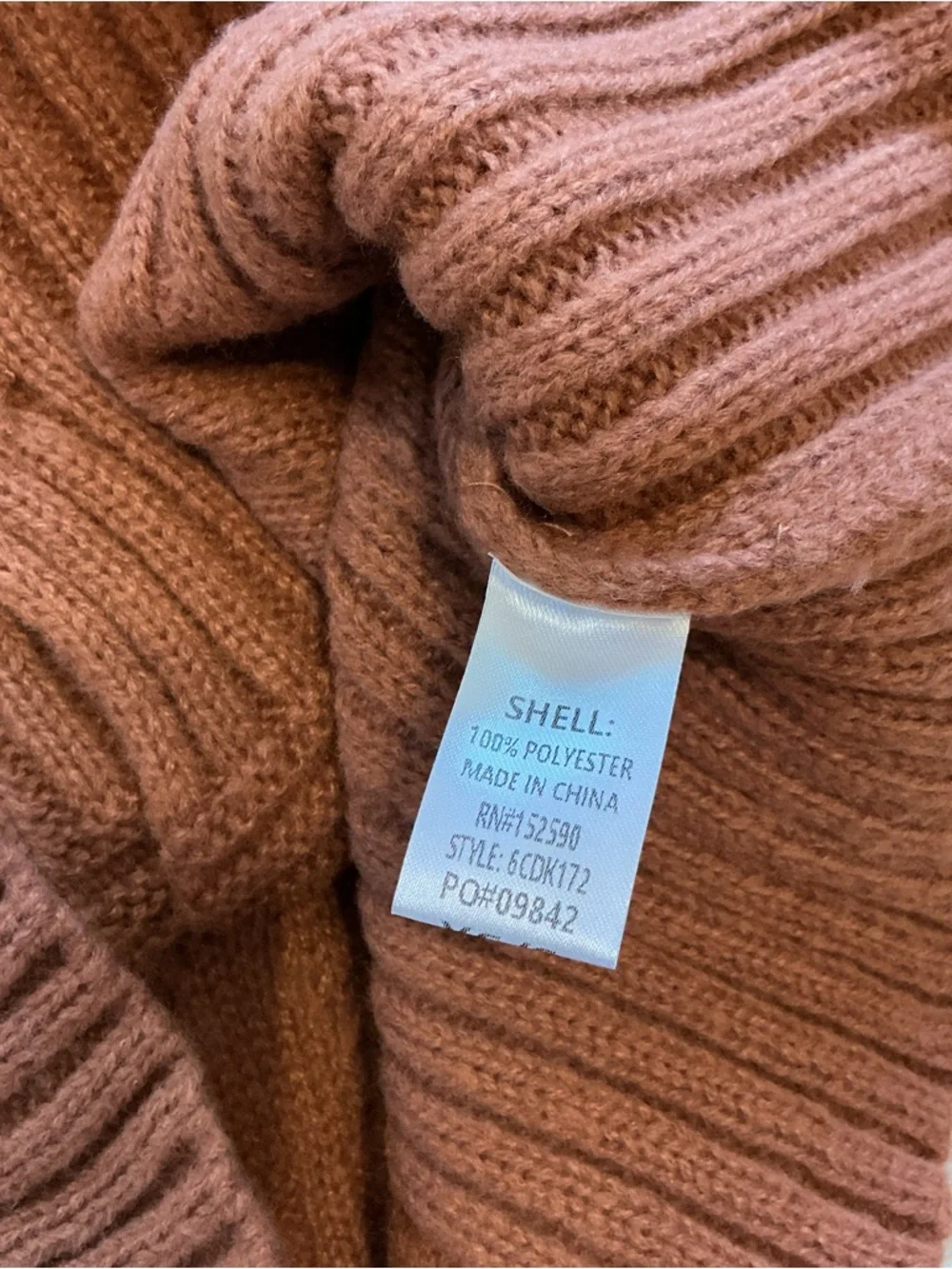 NWT Anthropologie Six Crisp Days Brown Sarria Collared Cardigan Size XS/S - Picture 7 of 8